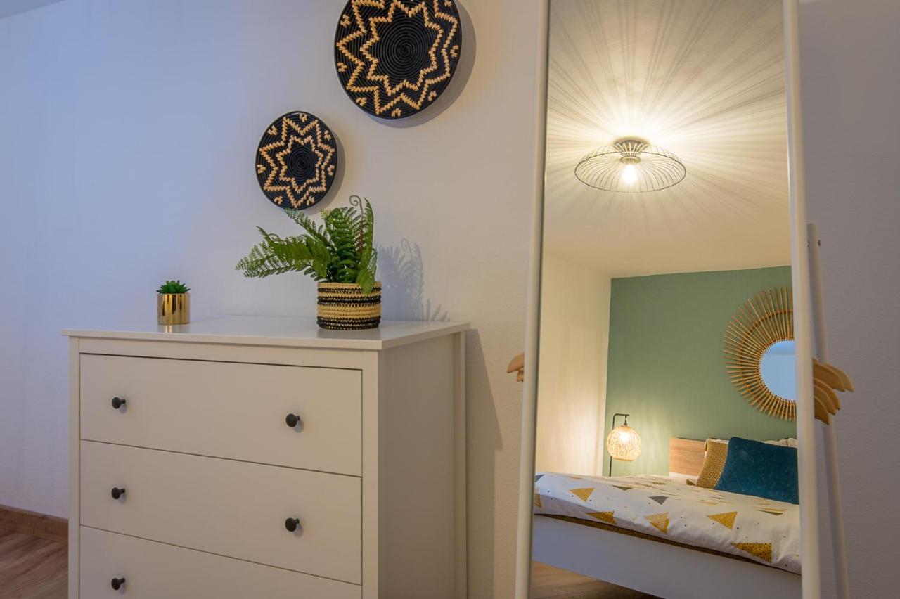 Appart 4 Pers Design Et Cosy Avec Jardin Au Coeur De זלסטאט מראה חיצוני תמונה